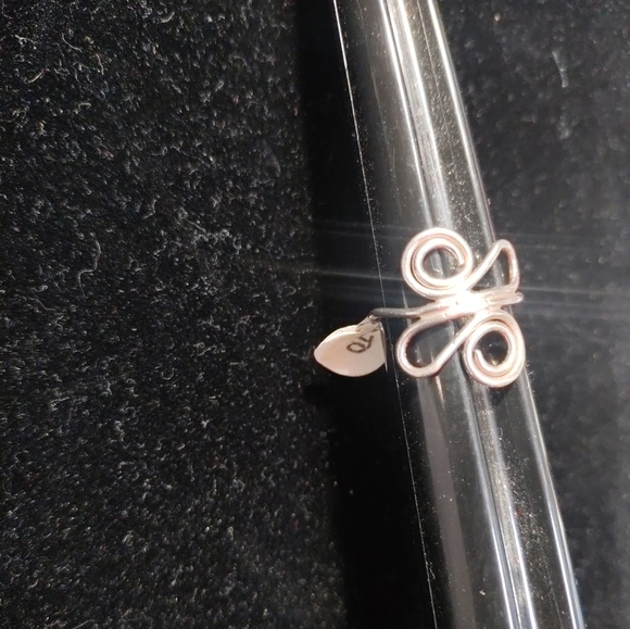 Boho SS 925 Whirls Rinh Size 7 - Picture 4 of 6